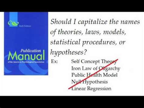 Check spelling or type a new query. Should I Capitalize the Names of Theories in an APA Paper ...