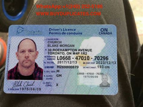 Canadian Drivers Licence | Driver license online, Drivers 