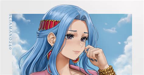 girl vivi nefertari one piece sciamano240のイラスト pixiv