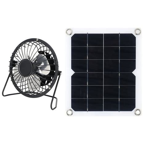 Mini Solar Panel Fan 10w 6v Professional Waterproof Solar Powered