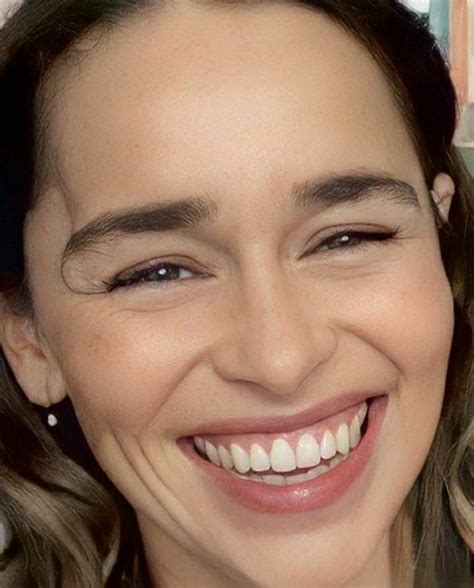 Emilia Clarke Emilia Clarke Smile Face Face