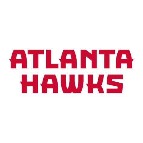 Atlanta Hawks Wordmark Font Transparent Png Logos And Lists
