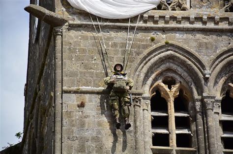 Paratrooper At Sainte Mère Église Normandie France 2017 Flickr