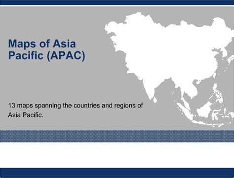 Powerpoint Maps Of Asia Pacific Apac Powerpoint Asia Map