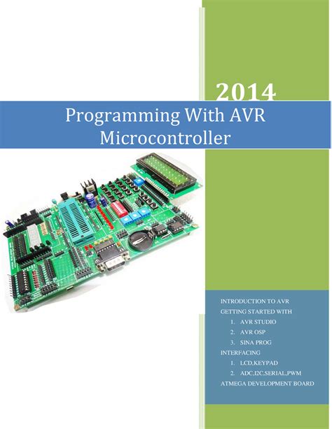 Avr Book Hidada 2014 Introduction To Avr Getting Started With 1