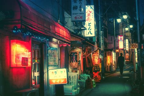Japanese Neon Wallpapers Top Free Japanese Neon Backgrounds