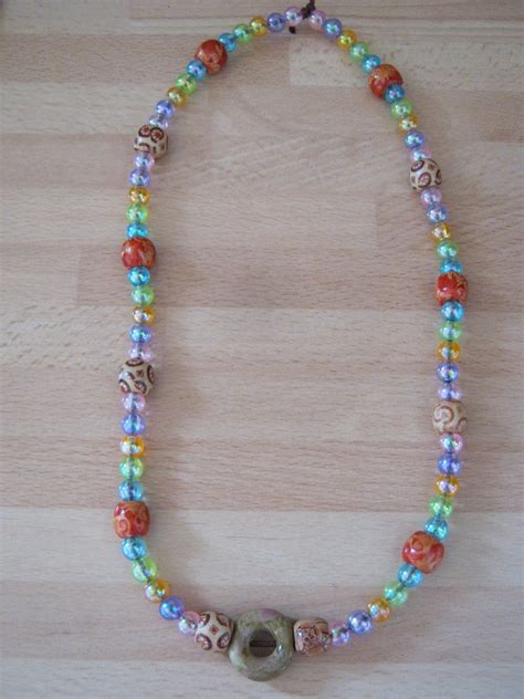 Beaded Necklace · How To Make A Single Strand Bead Necklace · Jewelry