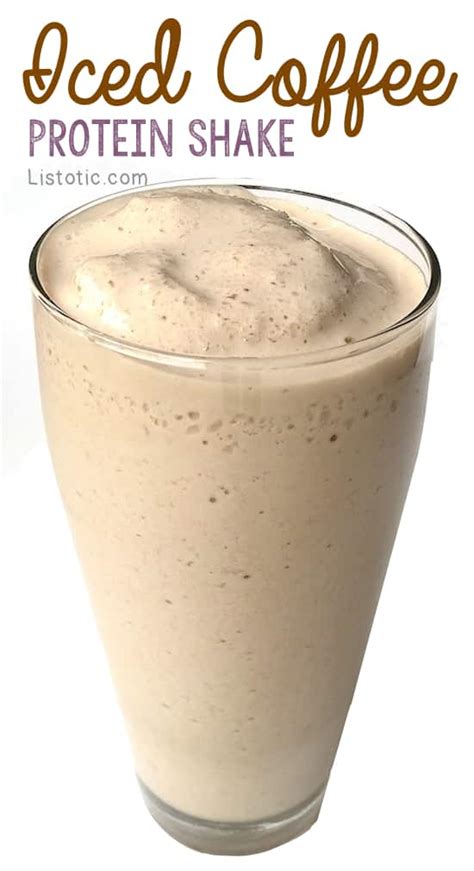 Coffee Protein Shake Recipes Healthy Iced Coffee Protein Shake Recipe For Weight Loss
