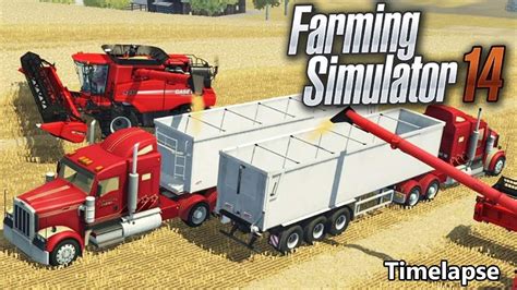 Fs14 Farming Simulator 14 Timelapse 186 Youtube