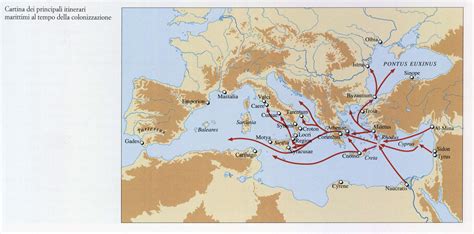 Colonizzazione Del Mediterraneo Antico