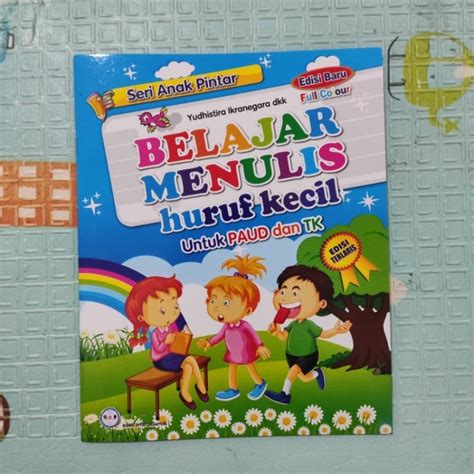 Jual Buku Belajar Menulis Huruf Kecil Untuk Paud TK Ukuran Besar GOS