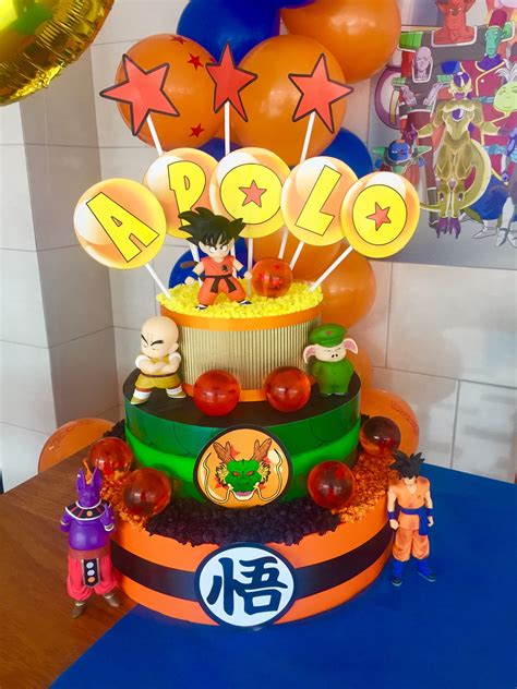 You'll go super saiyan when you see these supplies! Pin by Sarah Ledesma on dragonball party in 2019 | Dragon birthday, Monkey birthday parties ...