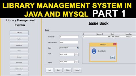 Simple Library Management System Project In Java With Source Code Notebda