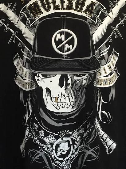 Mulisha Metal Skull Gangster Bandana Domination Skulls
