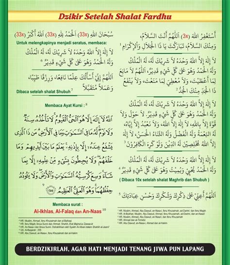 Dzikir setelah shalat fardhu