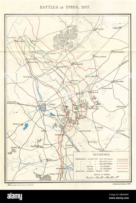 Battle Of Ypres Map