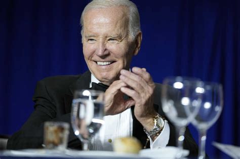 Biden Makes Fun Of His Age At The White House Correspondents Dinner NPR