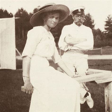 Olga Nikolaevna And Tsar Nicholas Ii Russian Grandduchess Olga