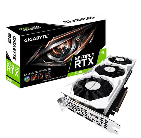 Wir zeigen ihnen die derzeit besten gigabyte grafikkarten am markt. GIGABYTE GeForce RTX 2080 GAMING OC White - 8GB GDDR6 ...