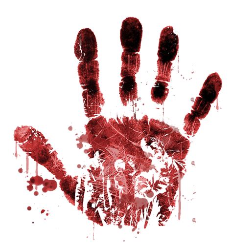 Freetoedit Bloodhandprint Bloody Sticker By Netfrenzy2000
