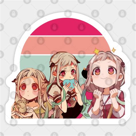 Cute Nene Yashiro From Tbhk Collage Aesthetic Tbhk Sticker Teepublic