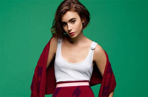 Lily Collins 4k Ultra Hd Wallpaper Background Image 3840x2520 Id