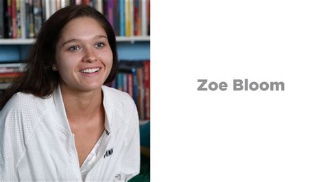 Interview With Zoe Bloom YouTube