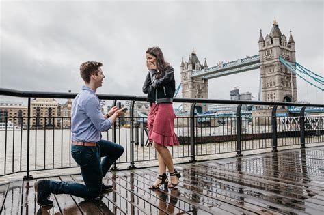 Iconic London Proposal With Love Notes The One Romance