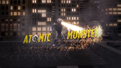 Atomic Monster Stop Motion Poke The Bear