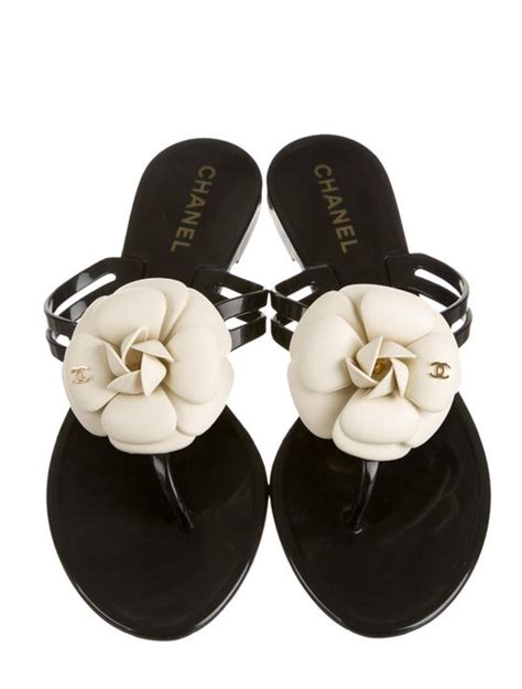 Chanel Camellia Sandals Shoes Cha49910 The Realreal