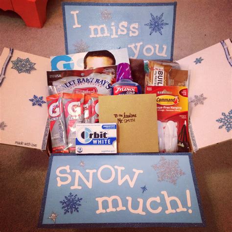 Check spelling or type a new query. "I miss you SNOW much!" deployment care package RLC ...