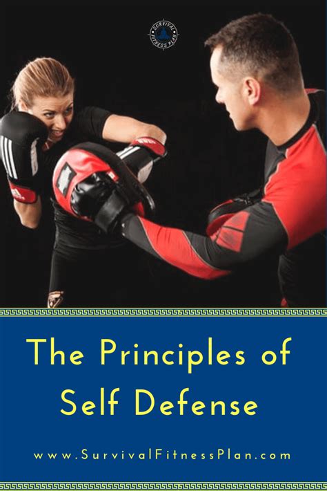 Principles Of Self Defense Survival Fitness Plan Self Defense