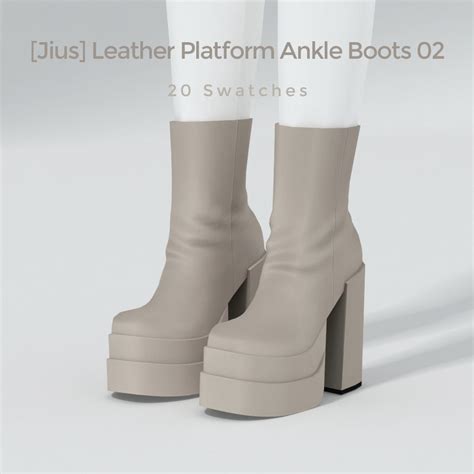 Jius Jius Sims Boots Collection 03 Jius Leather
