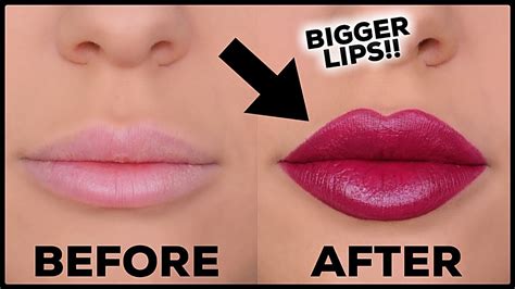 How To Make Your Lips Look Bigger Without Surgery Makeupview Co