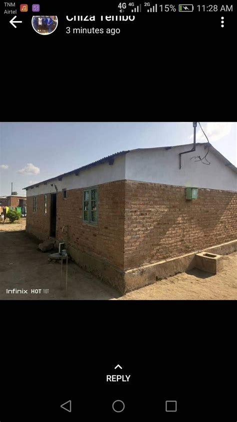 House For Sale In Mzuzu Mchengautuwa Elecricty Water Available