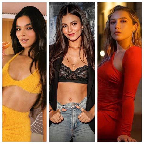Hailee Steinfeld Victoria Justice Florence Pugh A P M Whos Your