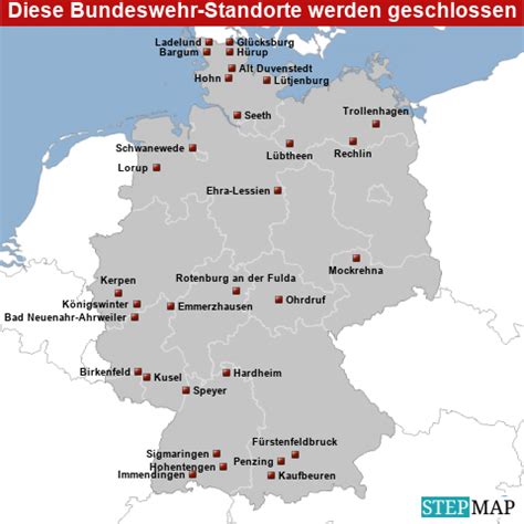 Genauso wie nicht geimpfte nachteile haben sollen, sobald sie die möglichkeit hatten sich zu impfen müssen diese nachteile auch. Die große Liste: Diese Bundeswehr-Standorte werden ...