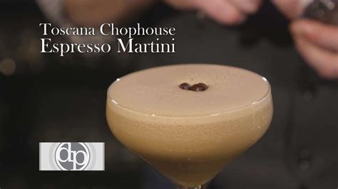 Minibar Toscana Chophouse Espresso Martini Dining Playbook