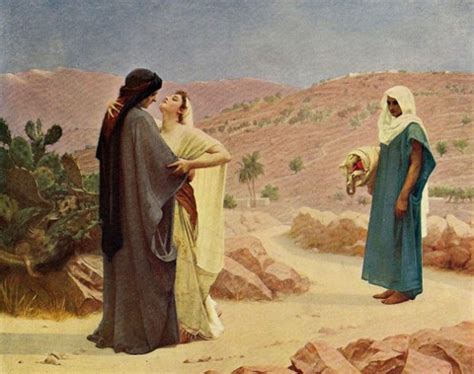 Bible Paintings Ruth Naomi And Boaz A Love Story