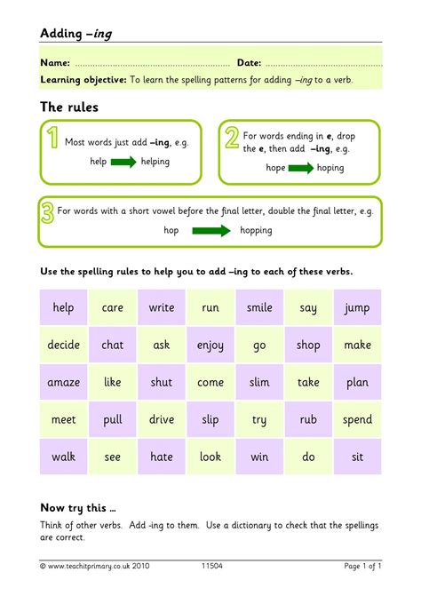 Let's take a look at where they are and how they're functioning spelling ks2 verbs - search results - Teachit Primary