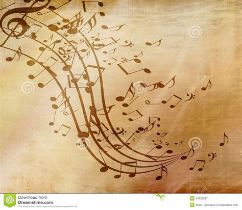 For example, a thick texture contains many layers of instruments. Music Sheet Royalty Free Stock Photography - Image: 34025587