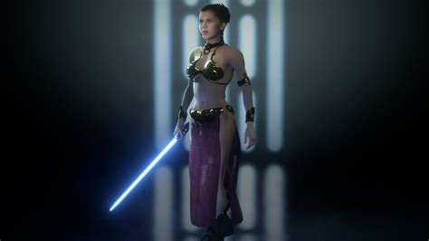 Jedi Huttslayer Leia Mod Star Wars Battlefront 2 Youtube