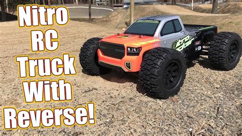 Nitro Powered 4wd Rc Truck With 2 Speed And Reverse Kyosho Nitro Tracker