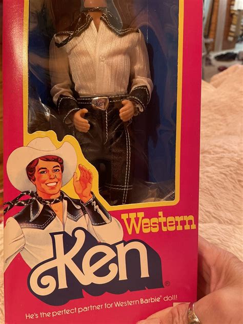 Western Ken Doll Vintage Mattel Nrfb Sealed New Handsome