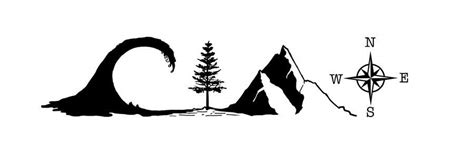 Maybe you would like to learn more about one of these? Simple 4 symbol nature tattoo | Freelancer