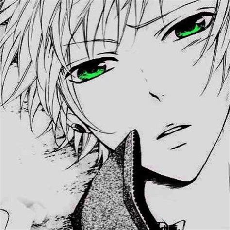 Resultado De Imagem Para Boy White Hair Green Eyes Anime