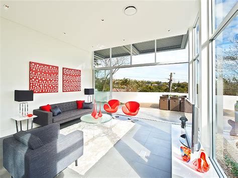 Red And Gray Living Rooms Pandas House