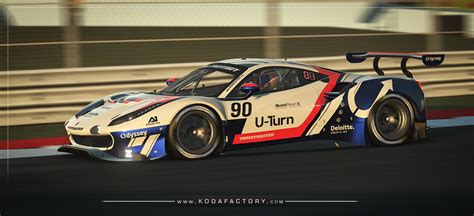 Koda Factory U Turn Ferrari GTE RFactor