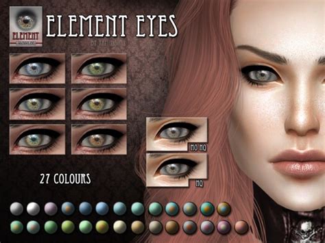 Element Eyes By Remussirion At Tsr Sims 4 Updates