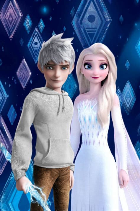 Jelsa Elsa And Jack Frost Frozen 2 Rotg Jack Frost And Elsa
